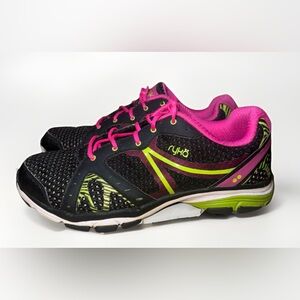 Ryka Vida RZX Women's Training Walking Gym Shoes Sneakers Black Pink Size 10